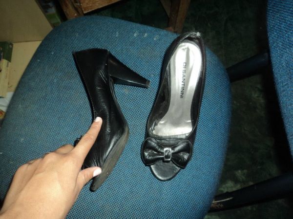 Peep Toe Preto 36